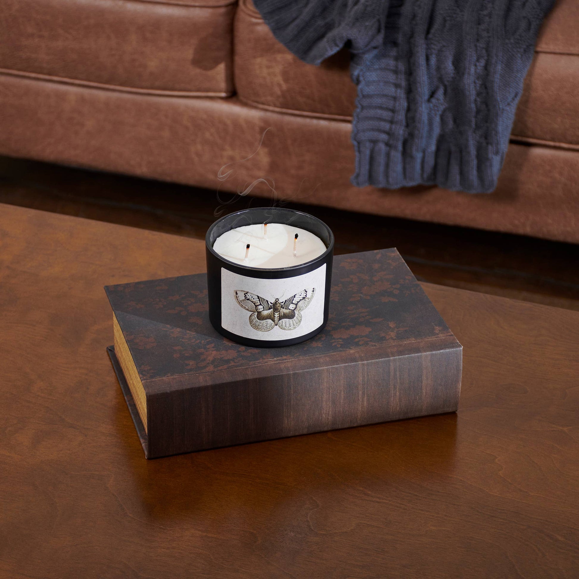 Moth Candle