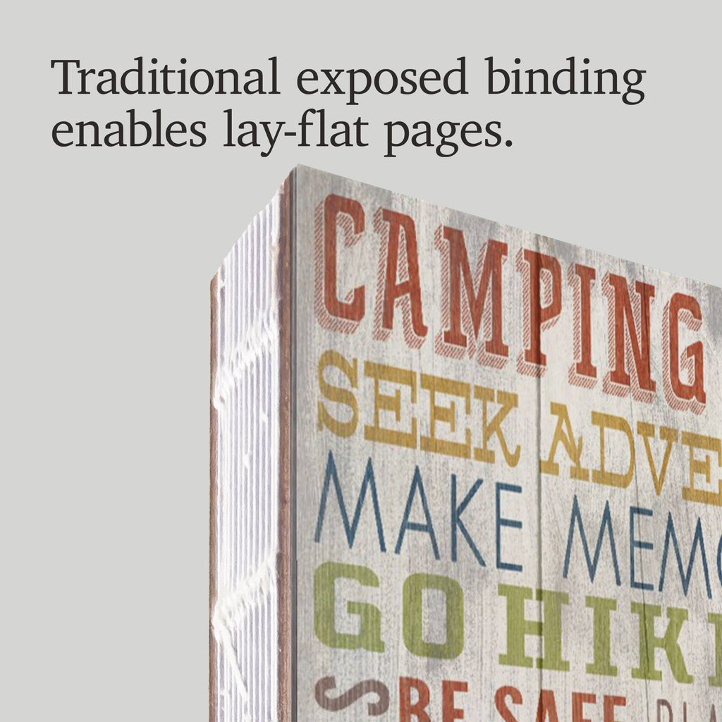 PREMIUM JOURNAL Camping Rules, Home Is Where You Park It