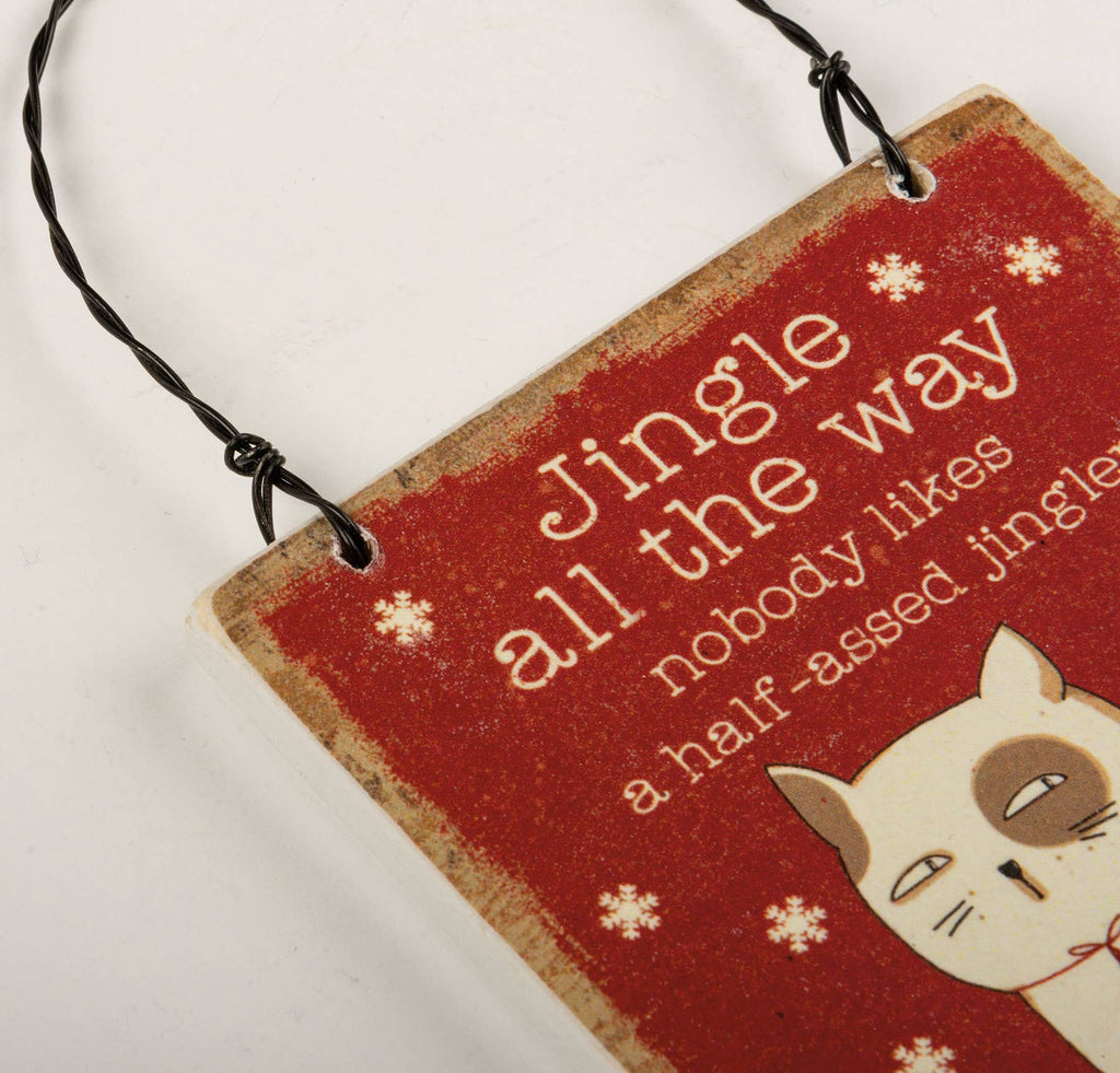 Sassy Cats Ornament