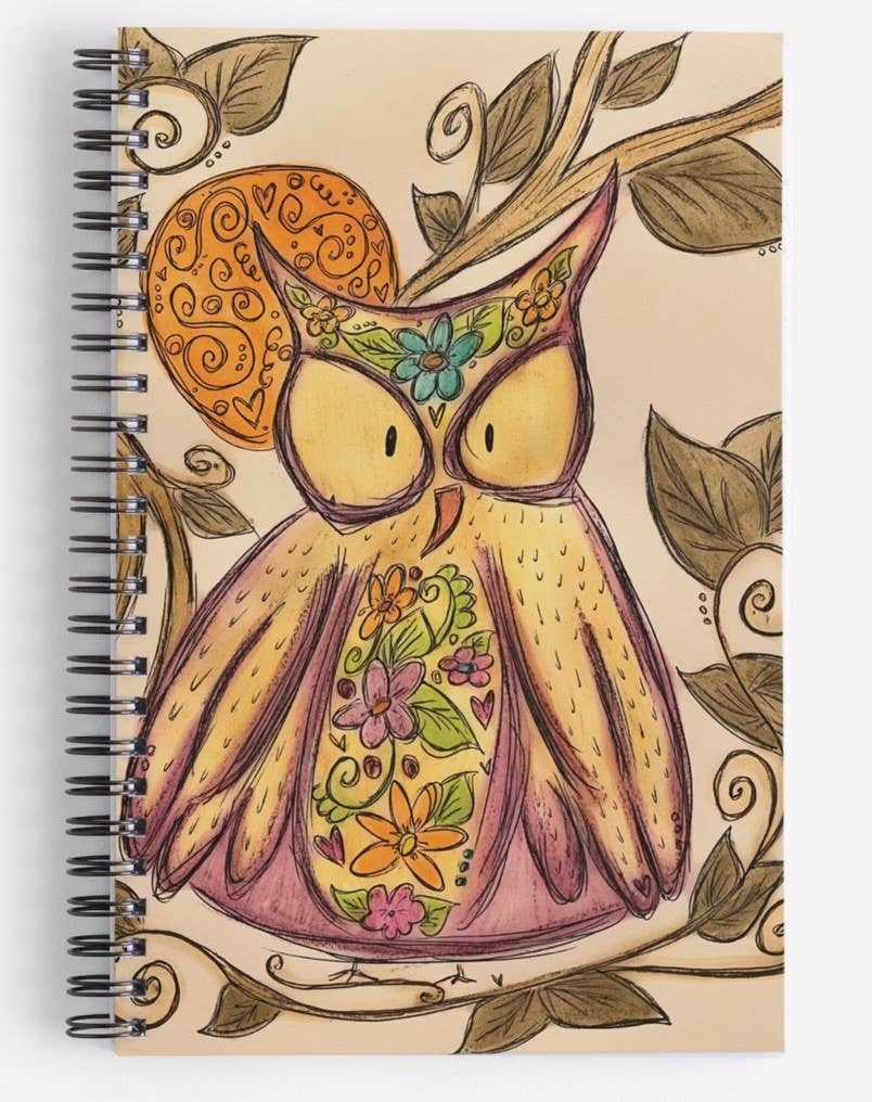 Autumn, Owl, Wisdom, Notebook, Journal, Fall, Nocturnal