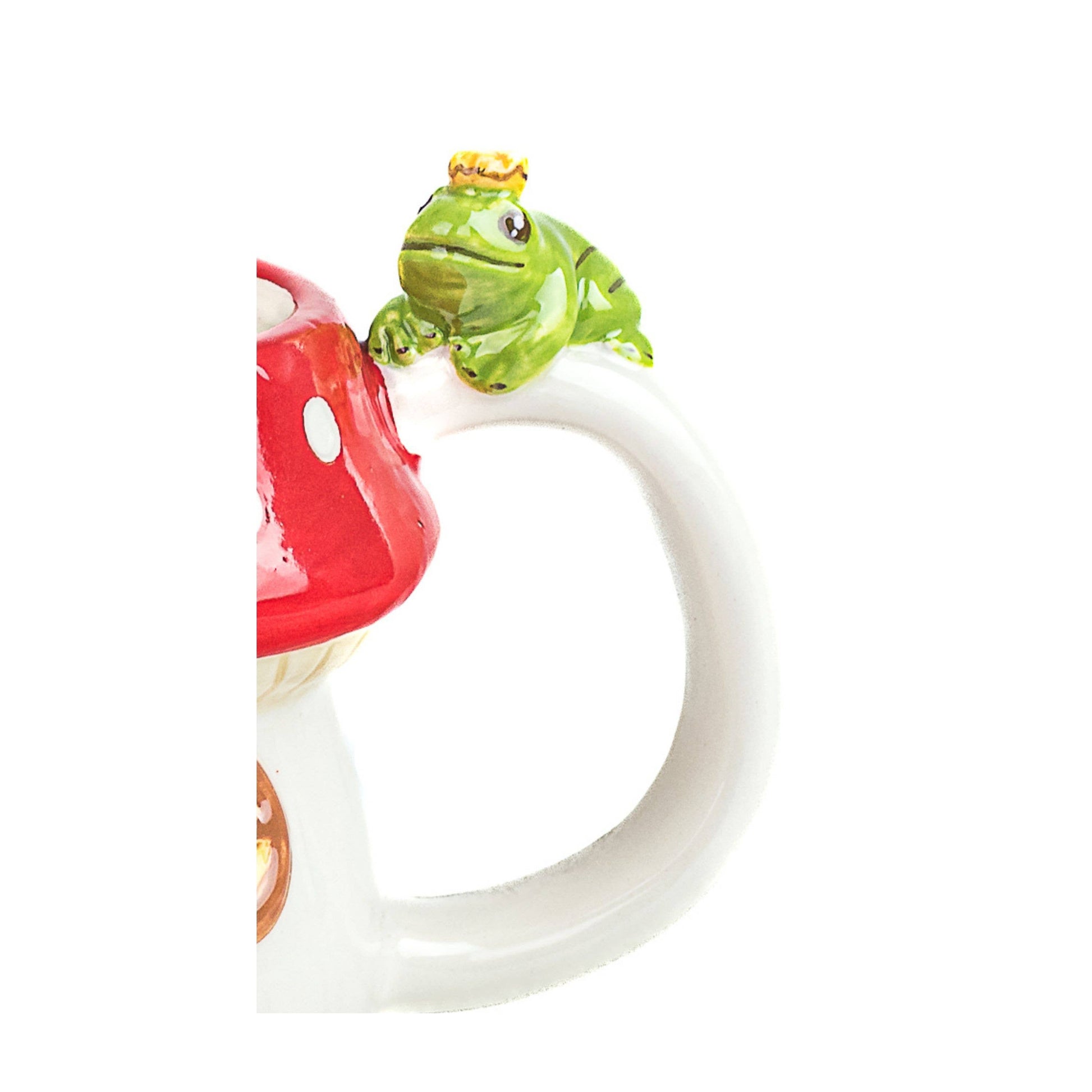 Toadstool Mushroom House Mug