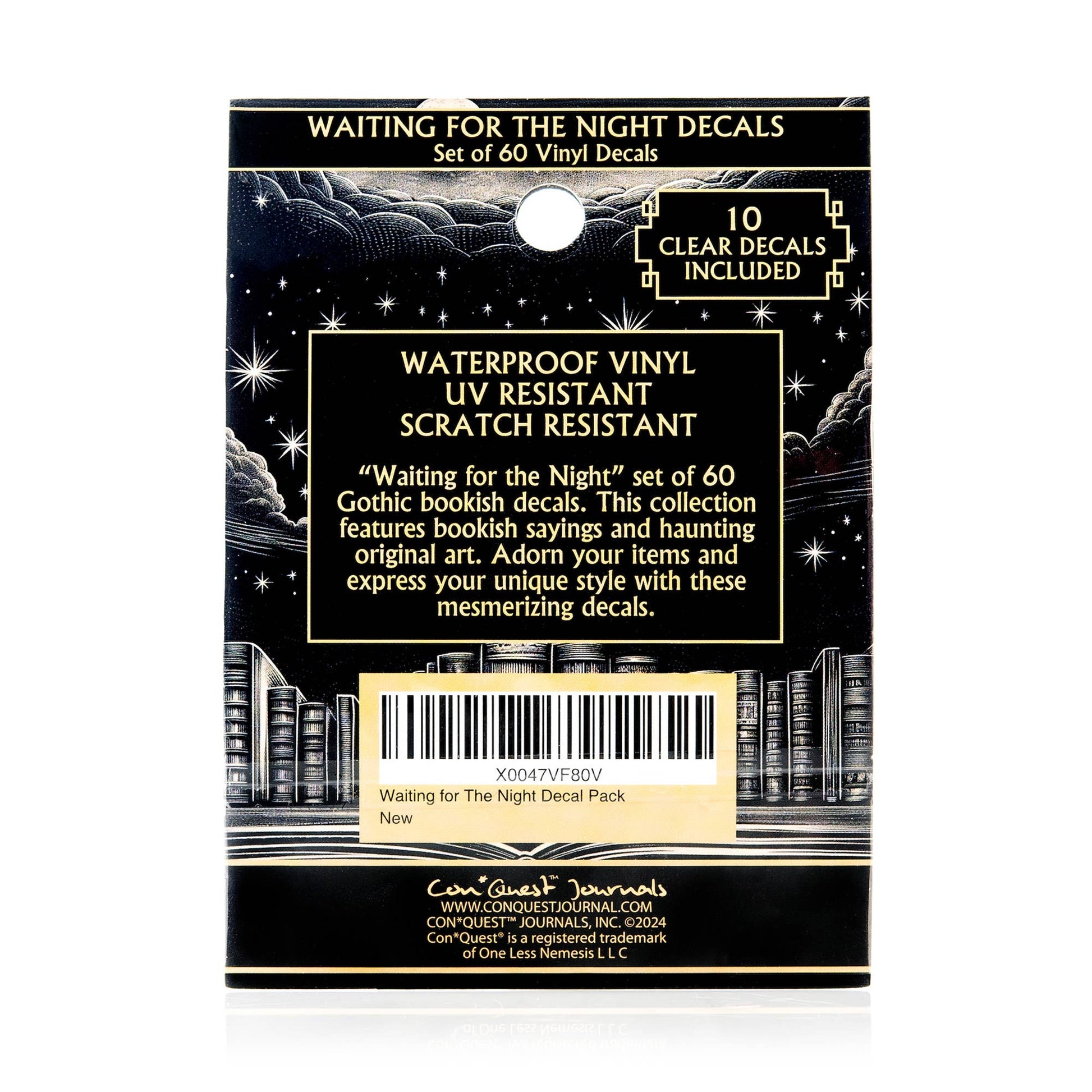 Waiting for the Night Decals (60-Pack)