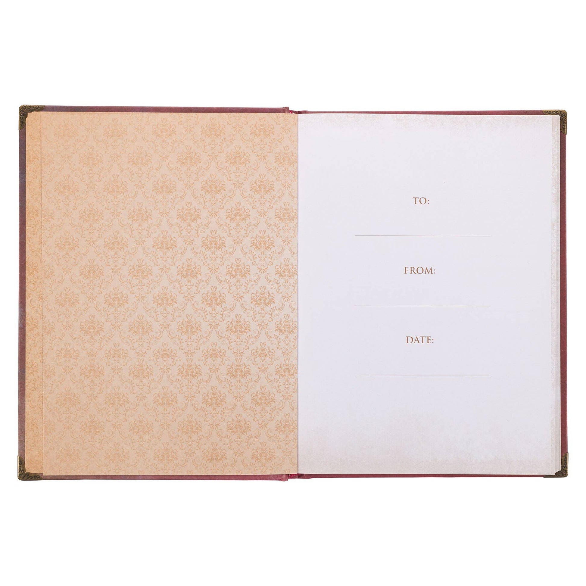 Journal Hardcover Pink Butterfly Be Still Ps. 46:10