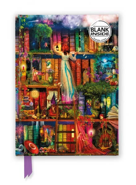 Aimee Stewart: Treasure Hunt Bookshelves Blank Journal