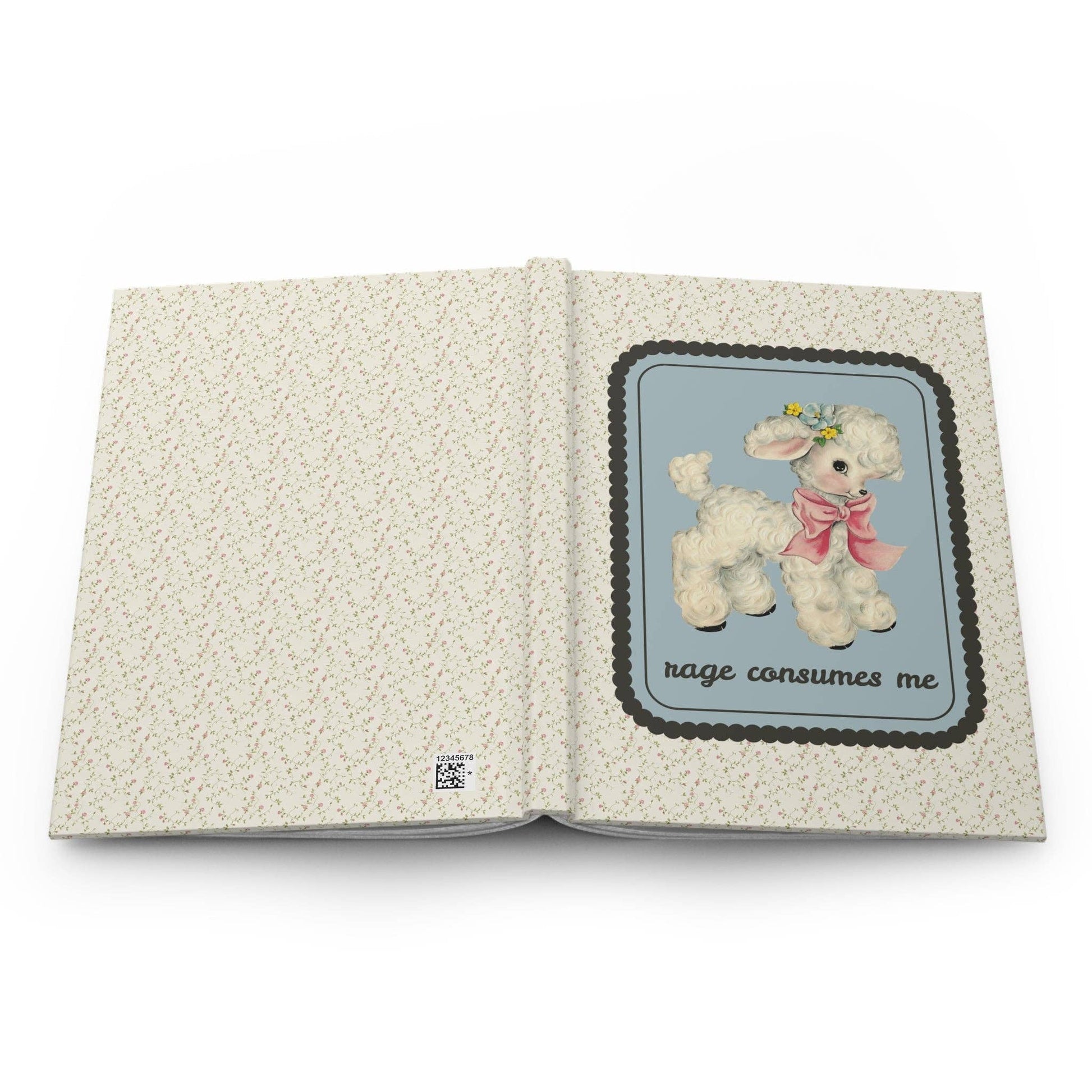 Cute Lamb Journal, Rage Consumes Me