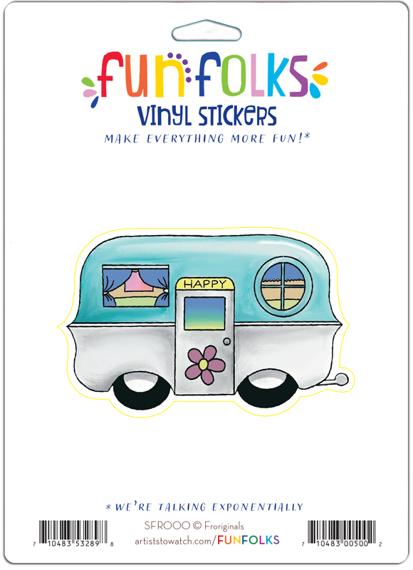 CAMPER - VINYL STICKER