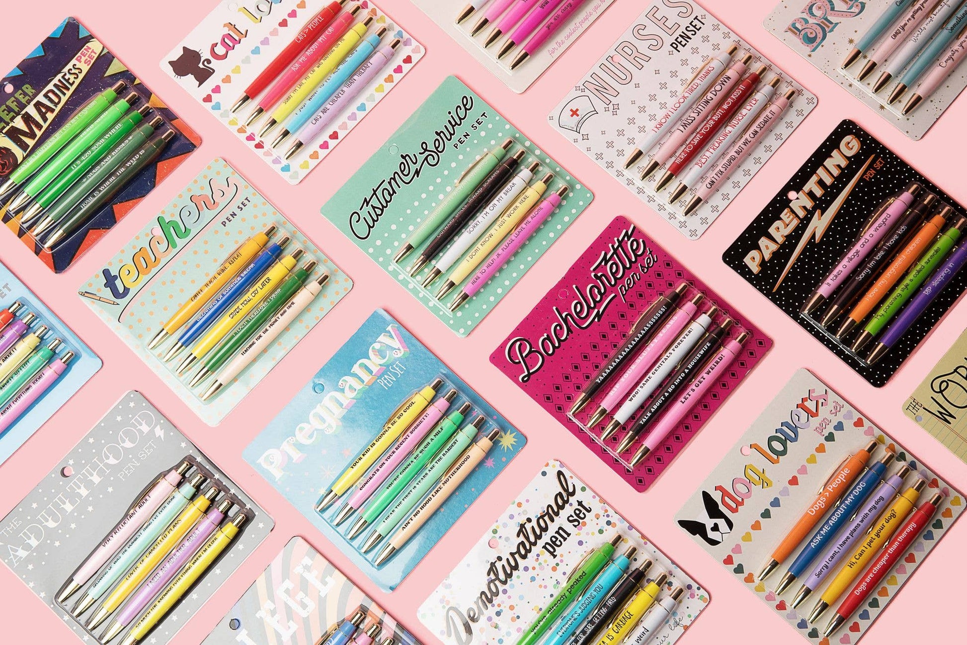Dog Lovers Pen Set (gifts, pens, pets, mothers day, spring, easter, stationery)