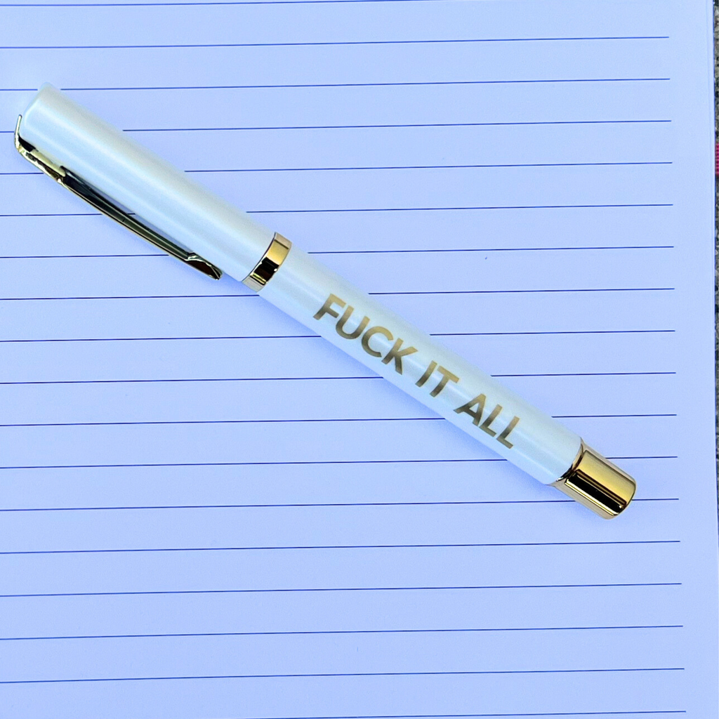 Fuck Everything Journal (funny gifts, journals, notebook)