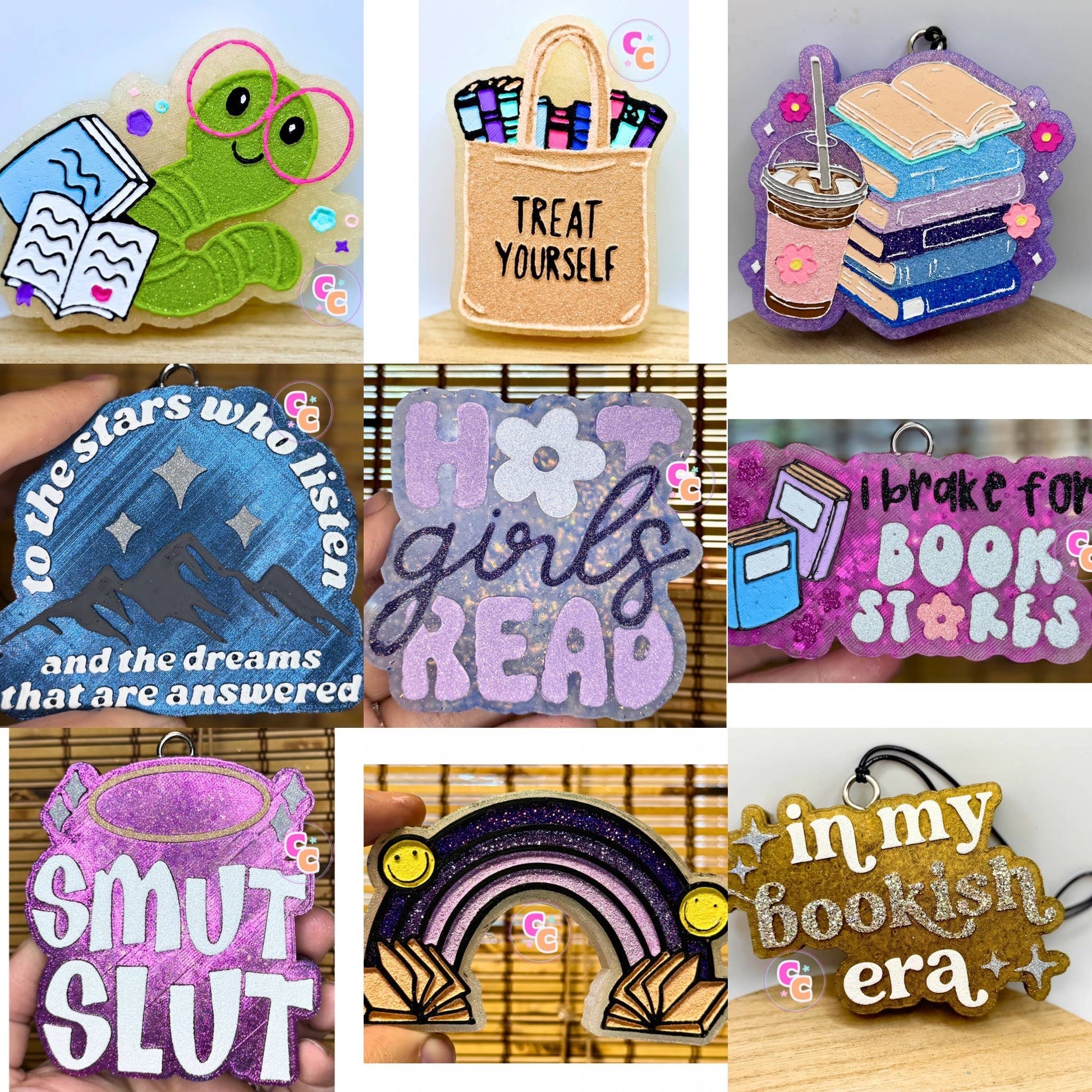 Bookish Bundle 15 Freshies | Car Air Freshener