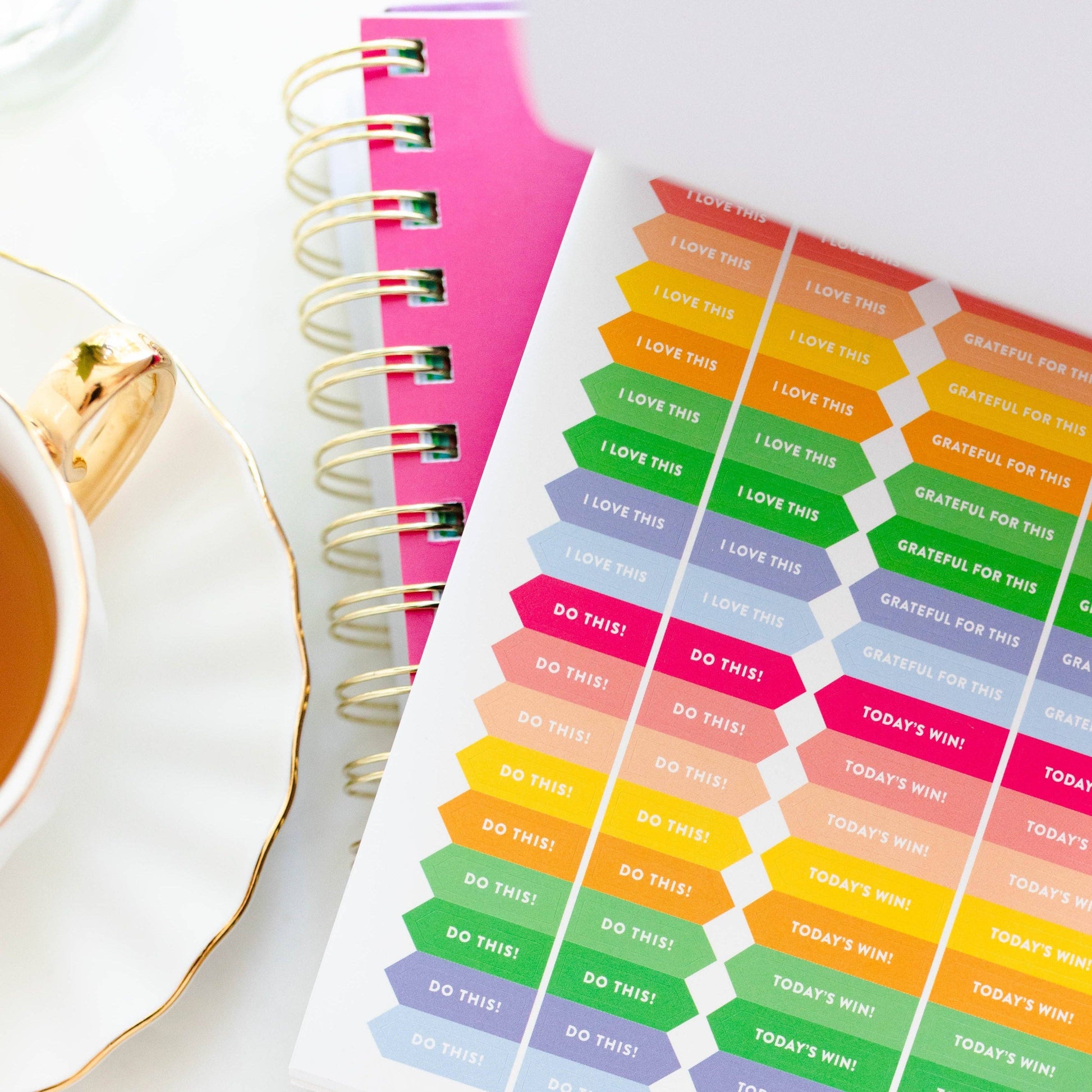 Goal Setting Sticker Book 2nd Edition